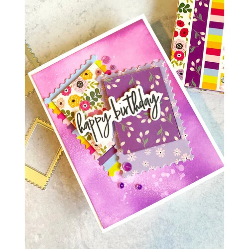 Scrapbook.com - Bouquet - Patterned Cardstock Paper Pad - Double Sided - 6x8 - 40 Sheets 15 Scrapbook.com - Bouquet - Patterned Cardstock Paper Pad - Double Sided - 6x8 - 40 Sheets