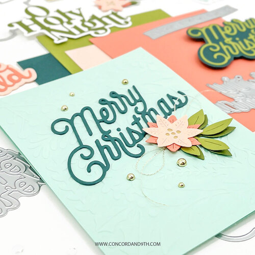 Concord and 9th - Dies - Classic Holiday Greetings 3 Concord and 9th - Dies - Classic Holiday Greetings