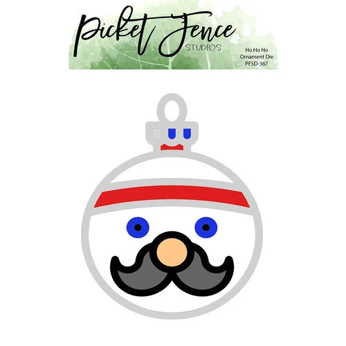 Picket Fence Studios - Dies - Ho Ho Ho Ornament