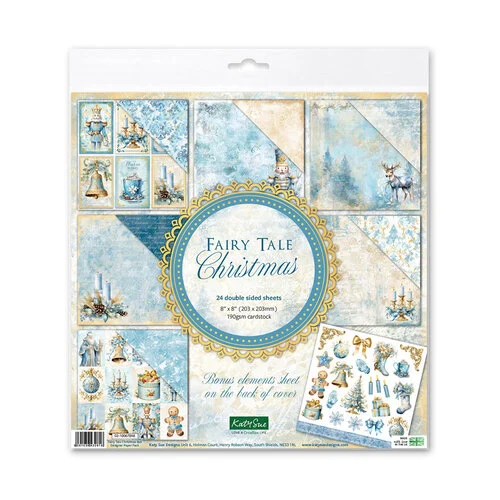 Katy Sue Designs - Fairy Tale Christmas Collection - 8 x 8 Paper Pack