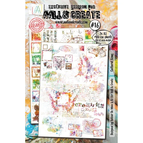 AALL and Create - Rub-On Transfers - Cultural Gems 1 AALL and Create - Rub-On Transfers - Cultural Gems