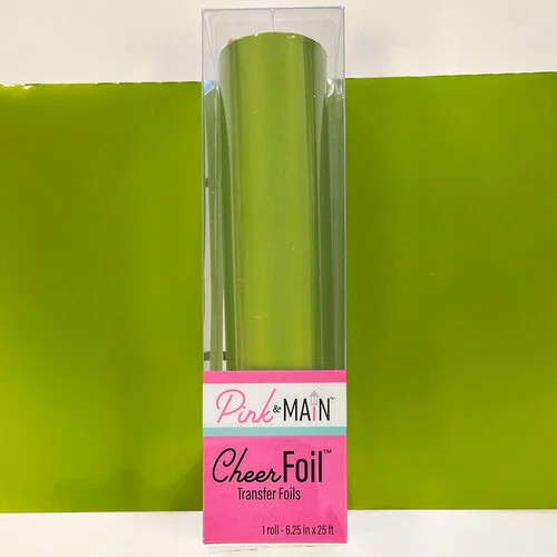Pink and Main - Cheerfoil Collection - Transfer Foil - Satin Sage 1 Pink and Main - Cheerfoil Collection - Transfer Foil - Satin Sage