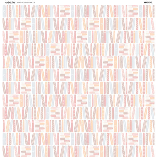 ModaScrap - 12 x 12 Paper Pack - Autumn Vibes 7 ModaScrap - 12 x 12 Paper Pack - Autumn Vibes
