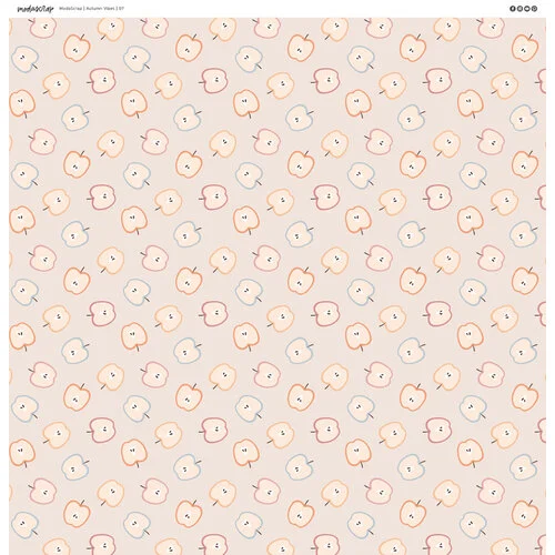 ModaScrap - 12 x 12 Paper Pack - Autumn Vibes 8 ModaScrap - 12 x 12 Paper Pack - Autumn Vibes