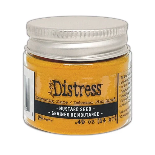 Ranger Ink - Tim Holtz - Distress Embossing Glaze - Mustard Seed 1 Ranger Ink - Tim Holtz - Distress Embossing Glaze - Mustard Seed