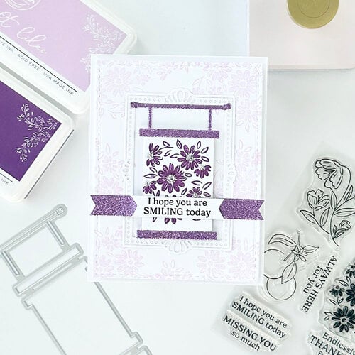 Pinkfresh Studio - Kindness In Bloom Collection - Dies - Framed Art 2 Pinkfresh Studio - Kindness In Bloom Collection - Dies - Framed Art
