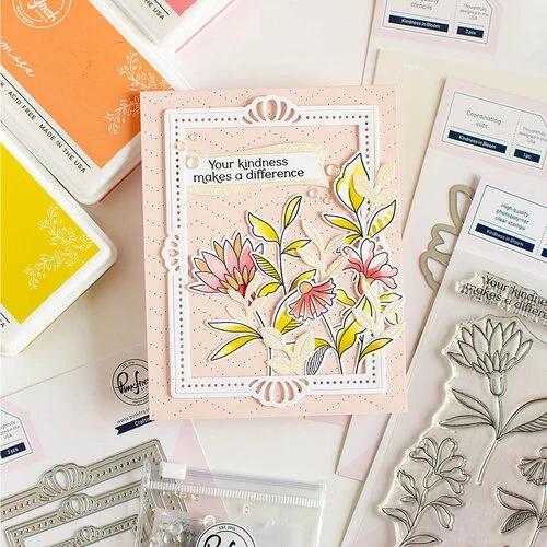 Pinkfresh Studio - Essentials Collection - Dies - Fancy Rectangle Frame 10 Pinkfresh Studio - Essentials Collection - Dies - Fancy Rectangle Frame
