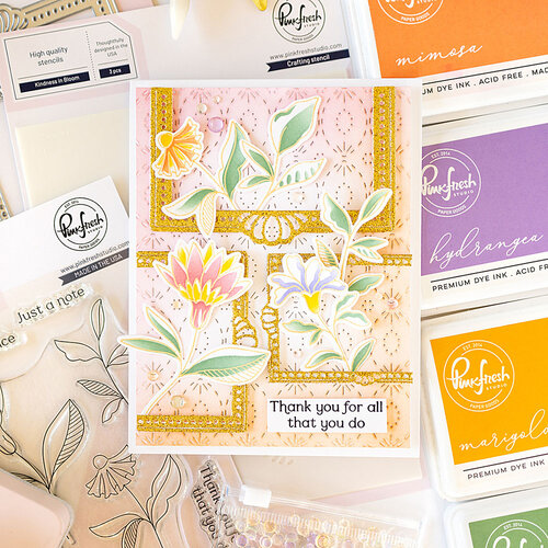 Pinkfresh Studio - Essentials Collection - Dies - Fancy Rectangle Frame 4 Pinkfresh Studio - Essentials Collection - Dies - Fancy Rectangle Frame