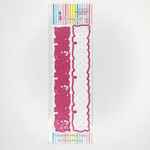 Dress My Craft - Dies - Swirly Border