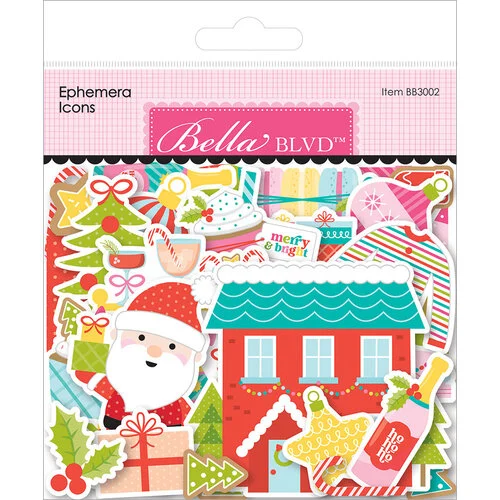 Bella Blvd - Merry Mingle Collection - Ephemera - Icons