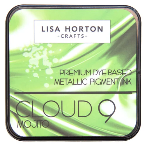 Lisa Horton Crafts - Cloud 9 - Metallic Pigment Ink Pad - Mojito