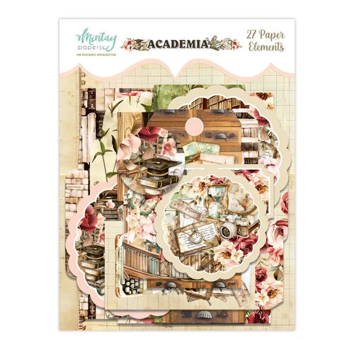 Mintay Papers - Academia Collection - Embellishments - Paper Elements