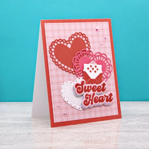 Scrapbook.com - Coordinating Die Set - Sweet Valentine 3 Scrapbook.com - Coordinating Die Set - Sweet Valentine