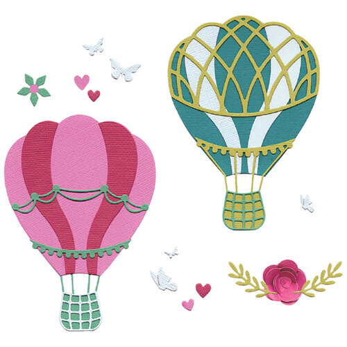 Sizzix - Catherine Pooler Designs - Thinlits Dies - Floating Fancy