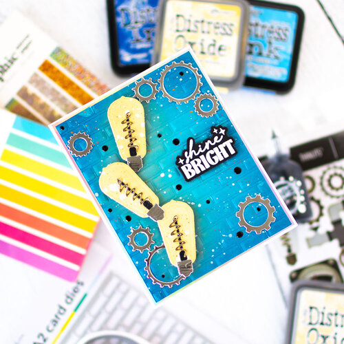 Sizzix - Tim Holtz - Thinlits Dies - Vault Industrial 11 Sizzix - Tim Holtz - Thinlits Dies - Vault Industrial