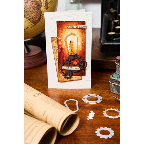 Sizzix - Tim Holtz - Thinlits Dies - Vault Industrial 4 Sizzix - Tim Holtz - Thinlits Dies - Vault Industrial