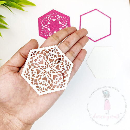 Dress My Craft - Dies - Hexagonal Ornament 2 Dress My Craft - Dies - Hexagonal Ornament