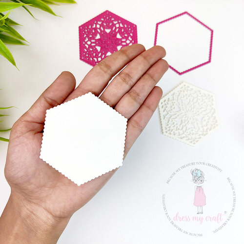 Dress My Craft - Dies - Hexagonal Ornament 3 Dress My Craft - Dies - Hexagonal Ornament