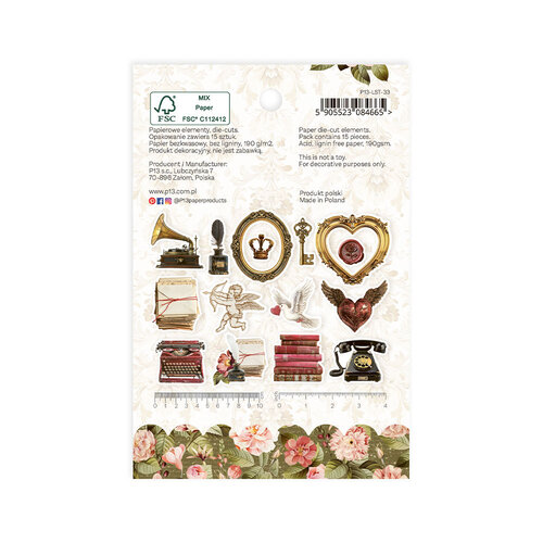 P13 - Paper Love Stories Collection - Ephemera - Bits And Pieces 2 P13 - Paper Love Stories Collection - Ephemera - Bits And Pieces