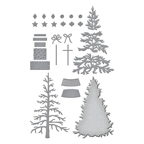 Spellbinders - Simon Hurley - Timeless Trees Collection - Etched Dies - Classic Christmas Tree 3 Spellbinders - Simon Hurley - Timeless Trees Collection - Etched Dies - Classic Christmas Tree