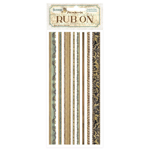 Stamperia - Alterego Collection - Rub-On Transfers - Stripes