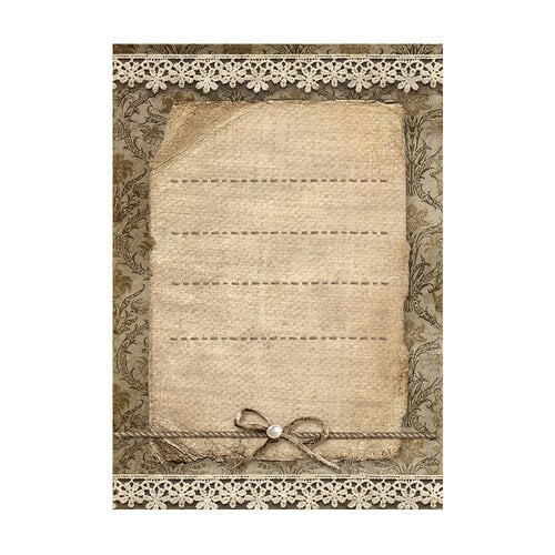Stamperia - Old Lace Collection - A6 Rice Paper - 8 Pack 4 Stamperia - Old Lace Collection - A6 Rice Paper - 8 Pack