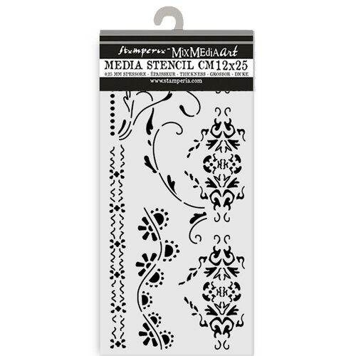 Stamperia - Old Lace Collection - Stencils - Borders
