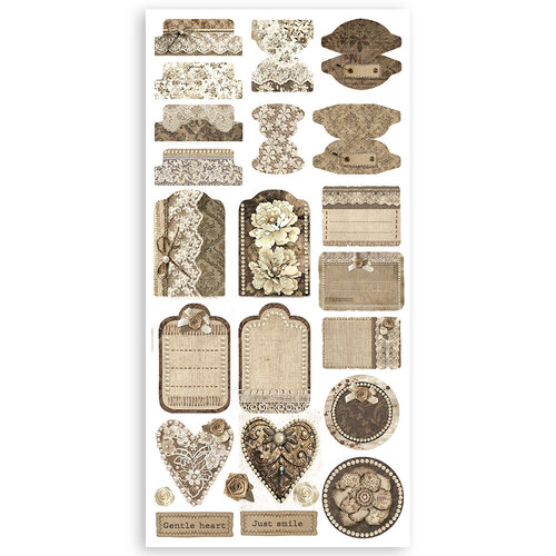 Stamperia - Old Lace Collection - Paper Cut-Outs- 2 Double Face - 4 Sheets 4 Stamperia - Old Lace Collection - Paper Cut-Outs- 2 Double Face - 4 Sheets