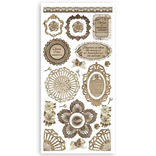 Stamperia - Old Lace Collection - Paper Cut-Outs- 2 Double Face - 4 Sheets 5 Stamperia - Old Lace Collection - Paper Cut-Outs- 2 Double Face - 4 Sheets