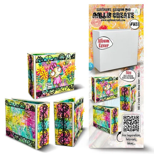 AALL and Create - MemoryDex - Square Album Cover - White