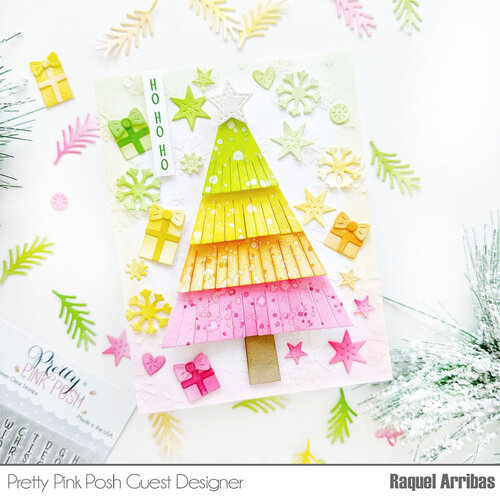 Pretty Pink Posh - Dies - Fringe Tree 4 Pretty Pink Posh - Dies - Fringe Tree