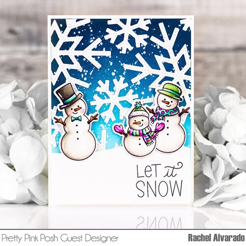 Pretty Pink Posh - Dies - Stitched Snowflakes