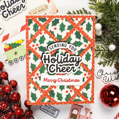 Scrapbook.com - Holly Express - Patterned Cardstock Paper Pad - Double Sided - A2 - 4.25 x 5.5 - 40 Sheets