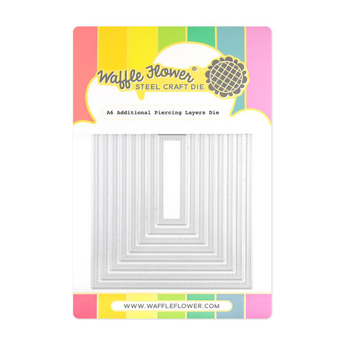 Waffle Flower Crafts - Craft Dies - A6 Additional Piercing Layers 1 Waffle Flower Crafts - Craft Dies - A6 Additional Piercing Layers