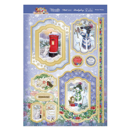 Hunkydory - Luxury Topper Set - Winter Wishes 2 Hunkydory - Luxury Topper Set - Winter Wishes