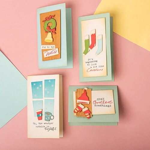 Sizzix - Tim Holtz - Thinlits Dies - Vault Festive Things