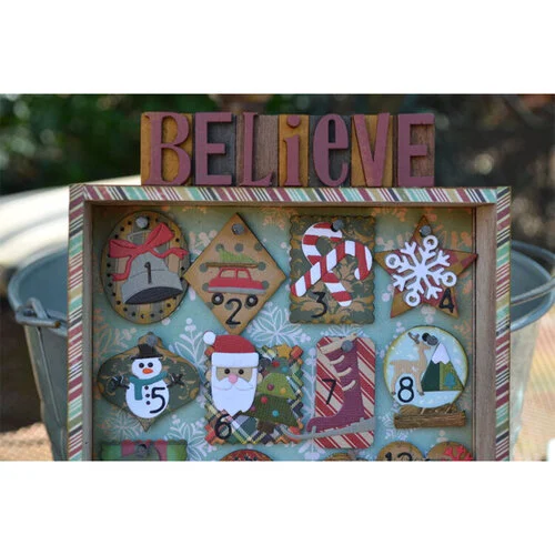 Sizzix - Tim Holtz - Thinlits Dies - Vault Festive Things