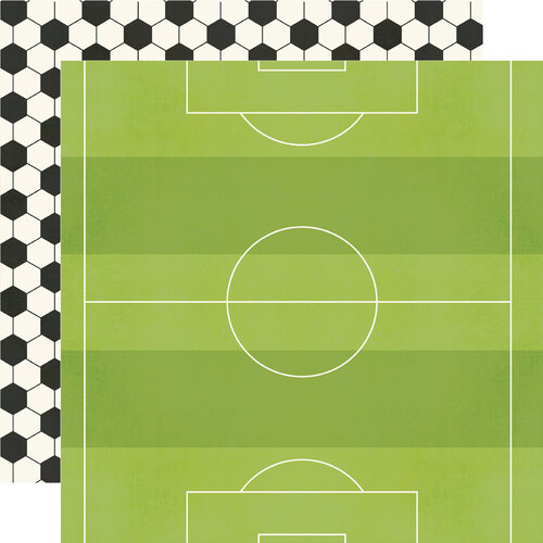 Simple Stories - Soccer Collection - 12 x 12 Double Sided Paper - Keeper 1 Simple Stories - Soccer Collection - 12 x 12 Double Sided Paper - Keeper