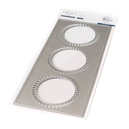 Pinkfresh Studio - Essentials Collection - Dies - Slimline - Braided Circles 1 Pinkfresh Studio - Essentials Collection - Dies - Slimline - Braided Circles