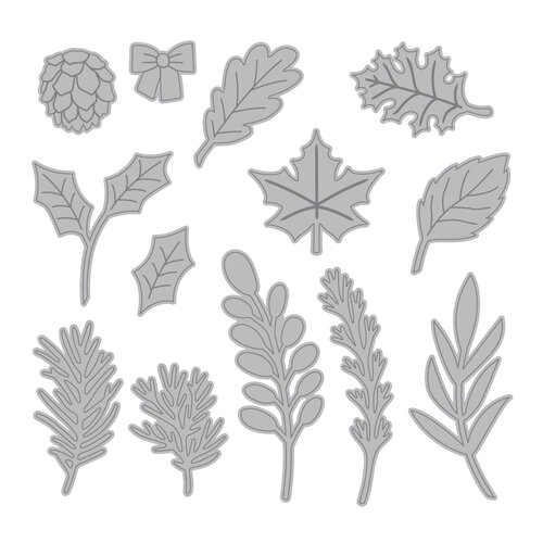 Scrapbook.com - Cozy Fall Bundle - Dies, Stencil 4 Scrapbook.com - Cozy Fall Bundle - Dies, Stencil