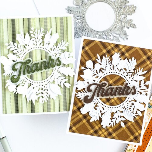 Scrapbook.com - Cozy Fall Bundle - Dies, Stencil 7 Scrapbook.com - Cozy Fall Bundle - Dies, Stencil