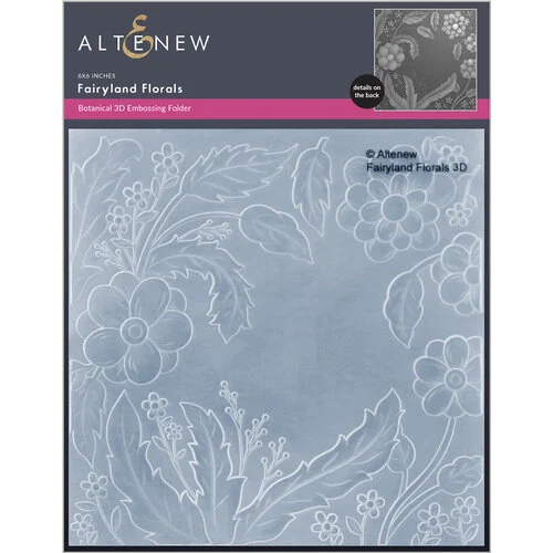 Altenew - Embossing Folder - 3D - Fairyland Florals