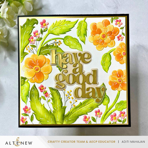 Altenew - Embossing Folder - 3D - Fairyland Florals