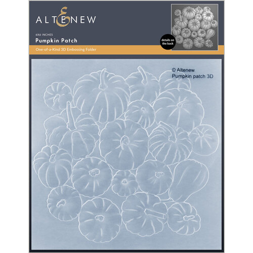 Altenew - Embossing Folder - 3D - Pumpkin Patch