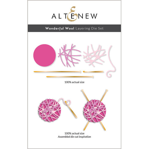 Altenew - Layering Dies - Wonderful Wool 1 Altenew - Layering Dies - Wonderful Wool