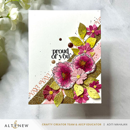 Altenew - Glitter Tape - Sunlit Gold 5 Altenew - Glitter Tape - Sunlit Gold