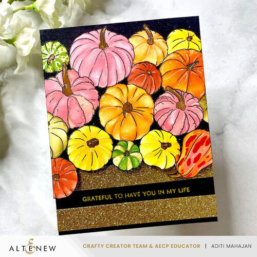 Altenew - Glitter Tape - Sunlit Gold 6 Altenew - Glitter Tape - Sunlit Gold