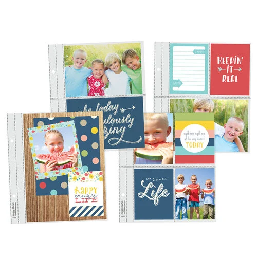 Simple Stories - SNAP Studio Flipbook Collection - 6 x 8 Flipbook Pages - Multi Pack Refills 2 Simple Stories - SNAP Studio Flipbook Collection - 6 x 8 Flipbook Pages - Multi Pack Refills