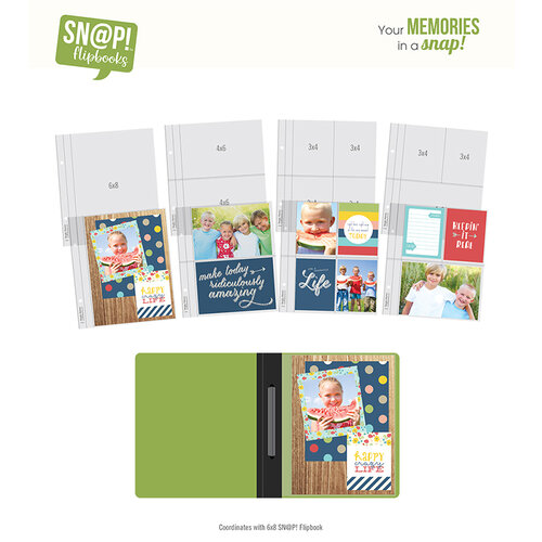 Simple Stories - SNAP Studio Flipbook Collection - 6 x 8 Flipbook Pages - Multi Pack Refills 6 Simple Stories - SNAP Studio Flipbook Collection - 6 x 8 Flipbook Pages - Multi Pack Refills
