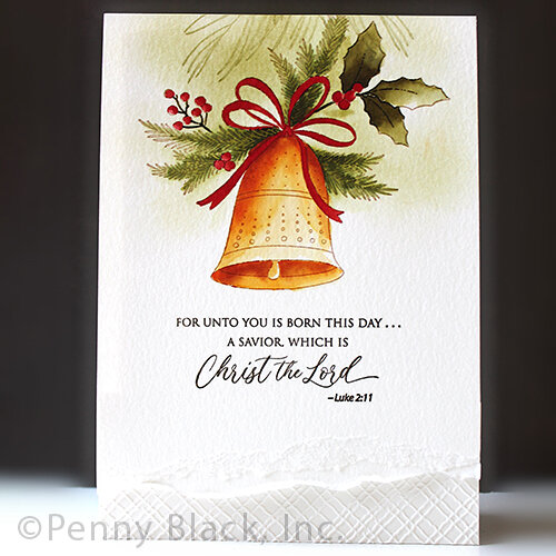 Penny Black - Cling Mounted Rubber Stamps - Ringing